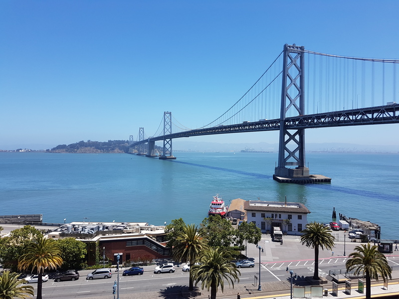 View from Google SF office