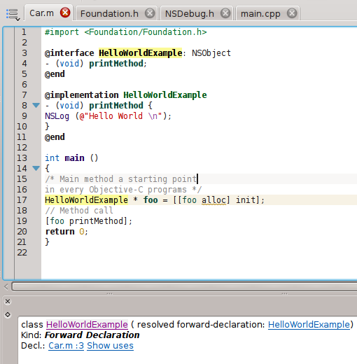 KDevelop screenshot